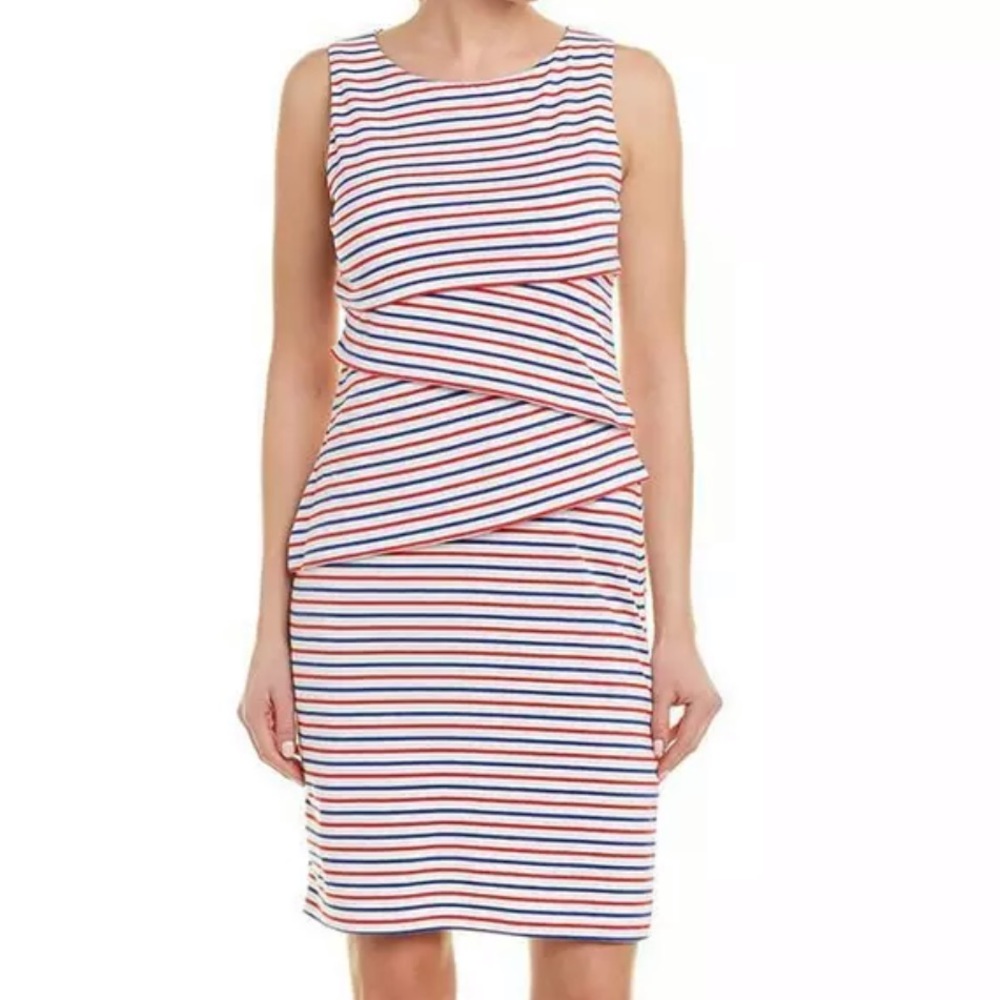 J. McLaughlin Nicola Cotton Blend Dress Medium